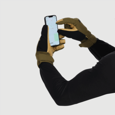 Outdoor UK Illuminator Sensor Gloves Loden