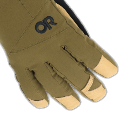 Outdoor UK Illuminator Sensor Gloves Loden