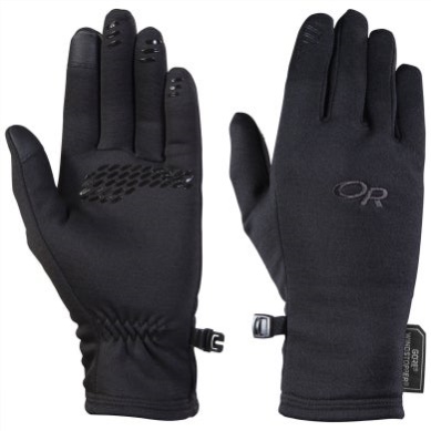 Outdoor UK Women's Backstop Gore-Tex® Infinium™ Sensor Gloves Black