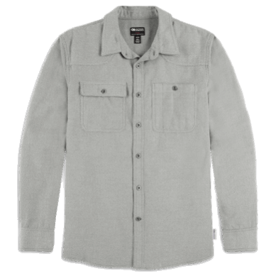 Outdoor UK Men's Feedback Flannel Shirt Pewter