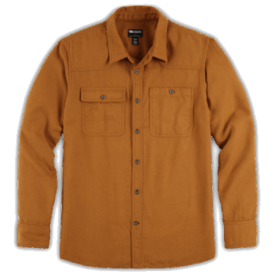 Outdoor UK Men's Feedback Flannel Shirt Saddle
