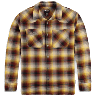 Outdoor UK Men's Feedback Flannel Shirt Sand Plaid