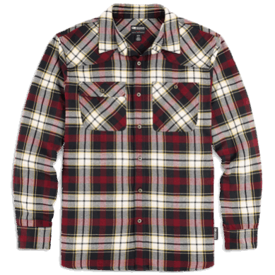 Outdoor UK Men's Feedback Flannel Shirt Kalamata Plaid