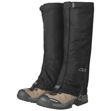 Outdoor UK Men's Rocky Mountain High Gaiters Black