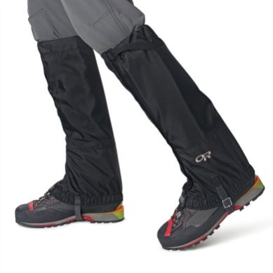 Outdoor UK Men's Rocky Mountain High Gaiters Black
