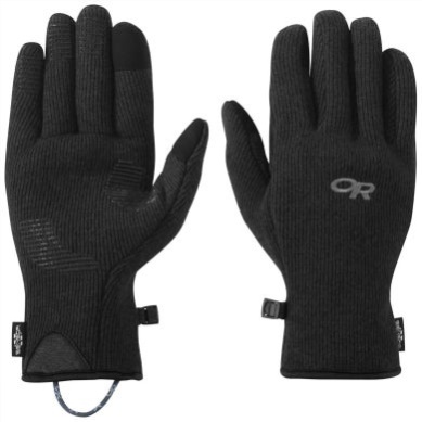 Outdoor UK Men's Flurry Sensor Gloves Black