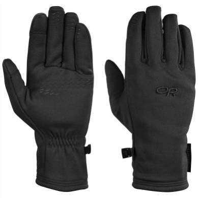 Outdoor UK Men's Backstop Gore-Tex® Infinium™ Sensor Gloves Black