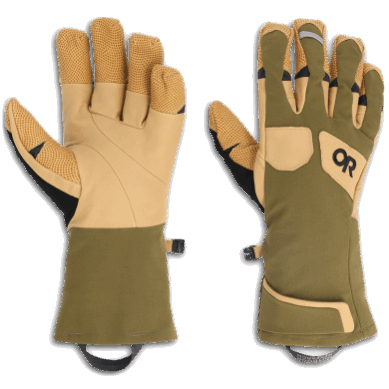 Outdoor UK Men's Extravert Gloves Loden/Natural