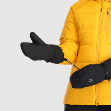 Outdoor UK Meteor Mitts Black