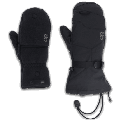 Outdoor UK Meteor Mitts Black