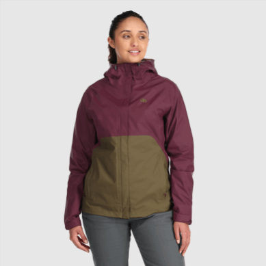 Outdoor UK Women's Apollo Rain Jacket Black