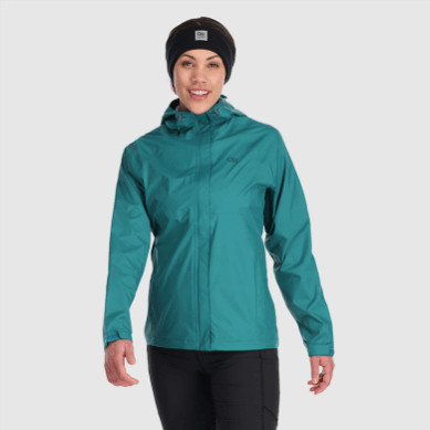 Outdoor UK Women's Apollo Rain Jacket Deep Lake