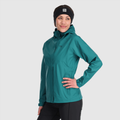 Outdoor UK Women's Apollo Rain Jacket Deep Lake