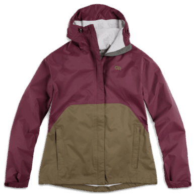 Outdoor UK Women's Apollo Rain Jacket Kalamata/Loden