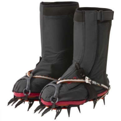 Outdoor UK X-Gaiters Black/Chili