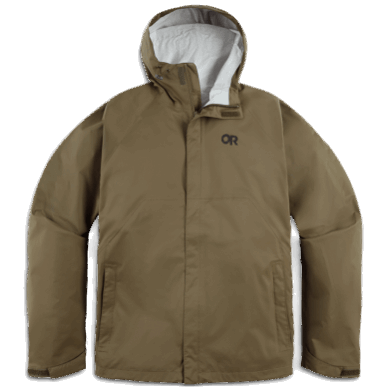Outdoor UK Men's Apollo Rain Jacket Loden