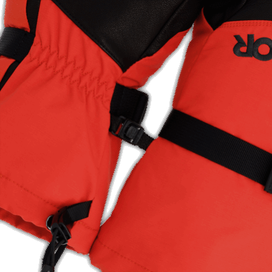 Outdoor UK Men's Highcamp 3-Finger Gloves Cranberry