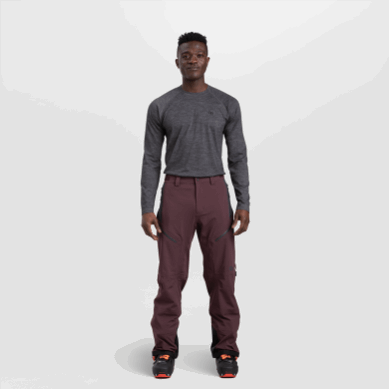 Outdoor UK Men's Skyward Ii Ascentshell Pants Elk