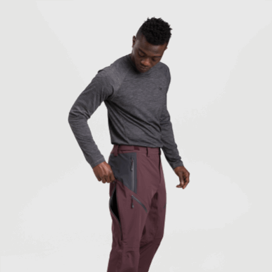 Outdoor UK Men's Skyward Ii Ascentshell Pants Elk