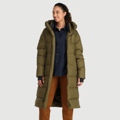 Outdoor UK Women's Coze Down Parka Loden