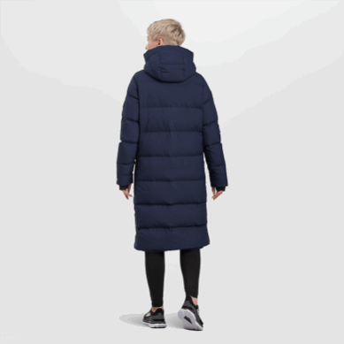 Outdoor UK Women's Coze Down Parka Naval Blue