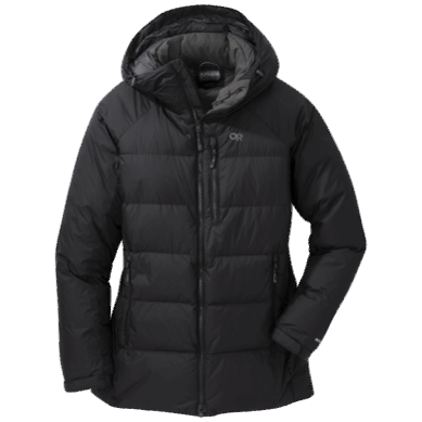 Outdoor UK Women's Super Alpine Down Parka Black