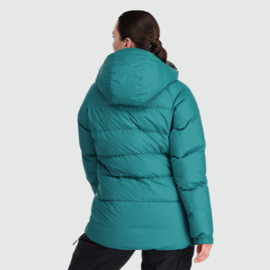 Outdoor UK Women's Super Alpine Down Parka Deep Lake