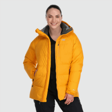 Outdoor UK Women's Super Alpine Down Parka Radiant