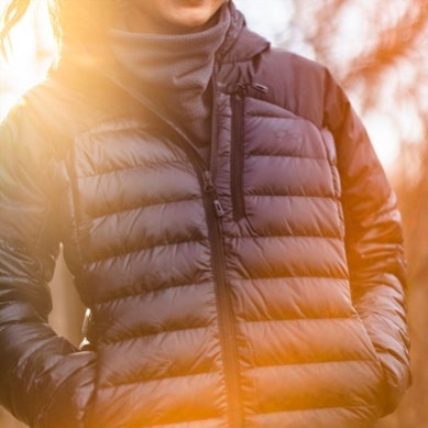 Outdoor UK Women's Helium Down Hoodie Black