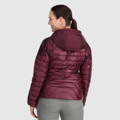 Outdoor UK Women's Helium Down Hoodie Kalamata