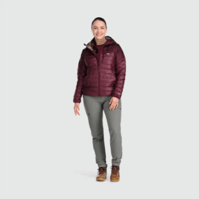 Outdoor UK Women's Helium Down Hoodie Kalamata