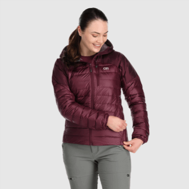 Outdoor UK Women's Helium Down Hoodie Kalamata