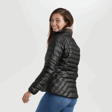 Outdoor UK Women's Helium Down Jacket Black