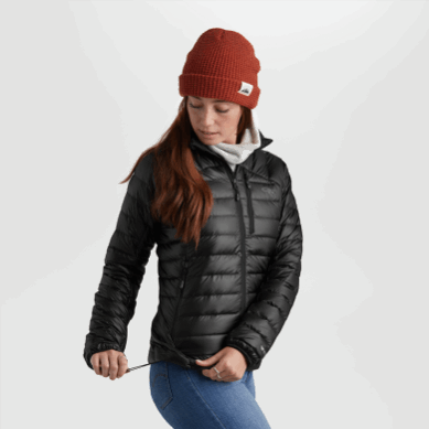 Outdoor UK Women's Helium Down Jacket Black