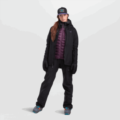 Outdoor UK Women's Carbide Jacket Black