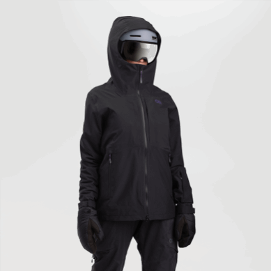 Outdoor UK Women's Carbide Jacket Black