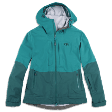 Outdoor UK Women's Carbide Jacket Deep Lake/Treeline