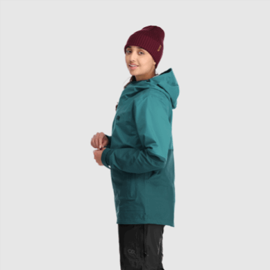 Outdoor UK Women's Carbide Jacket Deep Lake/Treeline