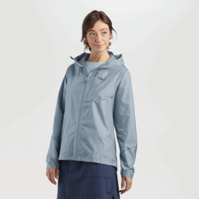 Outdoor UK Women's Helium Rain Jacket Arctic