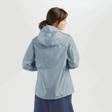 Outdoor UK Women's Helium Rain Jacket Arctic