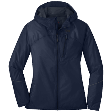Outdoor UK Women's Helium Rain Jacket Naval Blue