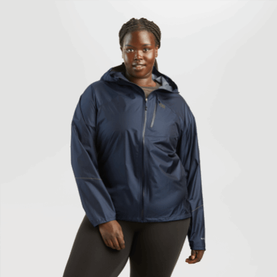 Outdoor UK Women's Helium Rain Jacket Naval Blue