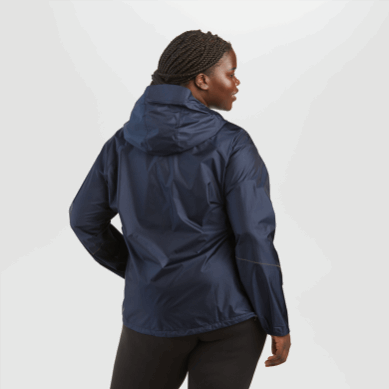 Outdoor UK Women's Helium Rain Jacket Naval Blue