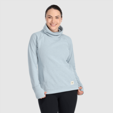 Outdoor UK Women's Trail Mix Cowl Pullover Arctic