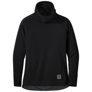 Outdoor UK Women's Trail Mix Cowl Pullover Black