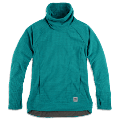 Outdoor UK Women's Trail Mix Cowl Pullover Deep Lake