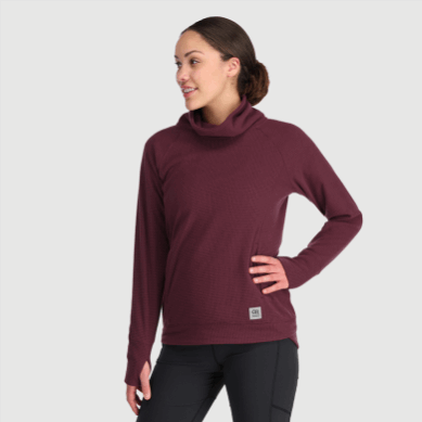 Outdoor UK Women's Trail Mix Cowl Pullover Kalamata