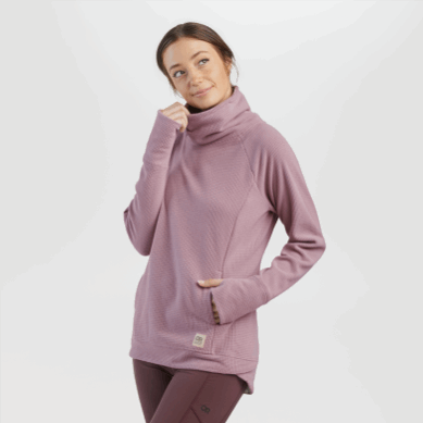 Outdoor UK Women's Trail Mix Cowl Pullover Moth