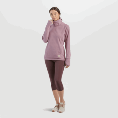 Outdoor UK Women's Trail Mix Cowl Pullover Moth