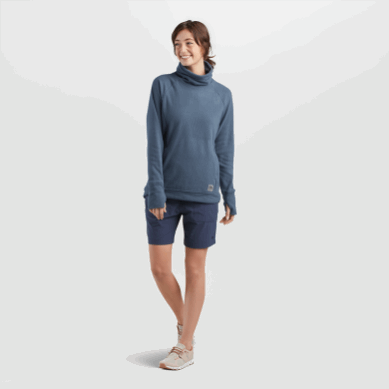 Outdoor UK Women's Trail Mix Cowl Pullover Nimbus